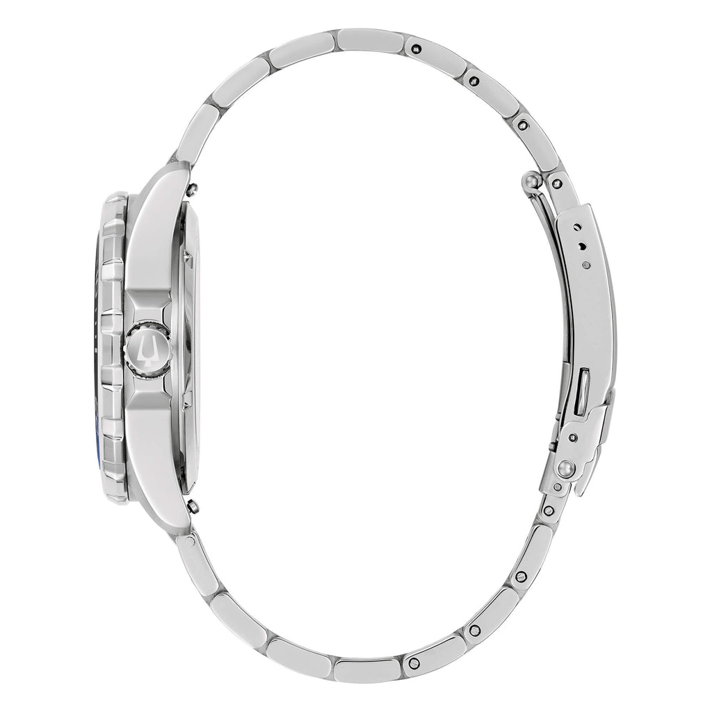 Orologio Automatico Uomo Bulova Marine Star Blu 98B466