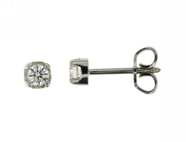 Orecchini Mirco Visconti in Oro Bianco e Diamanti 0.25 ct