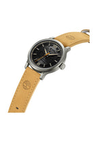 Orologio Uomo Timberland Driscoll TDWGA0094702 Quadrante Nero e Cinturino Beige