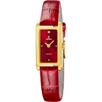 Orologio Donna Festina Mademoiselle in Acciaio con Cinturino in Pelle Rossa F20770/3