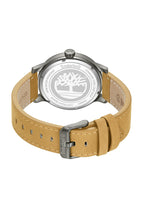 Orologio Uomo Timberland Driscoll TDWGA0094702 Quadrante Nero e Cinturino Beige
