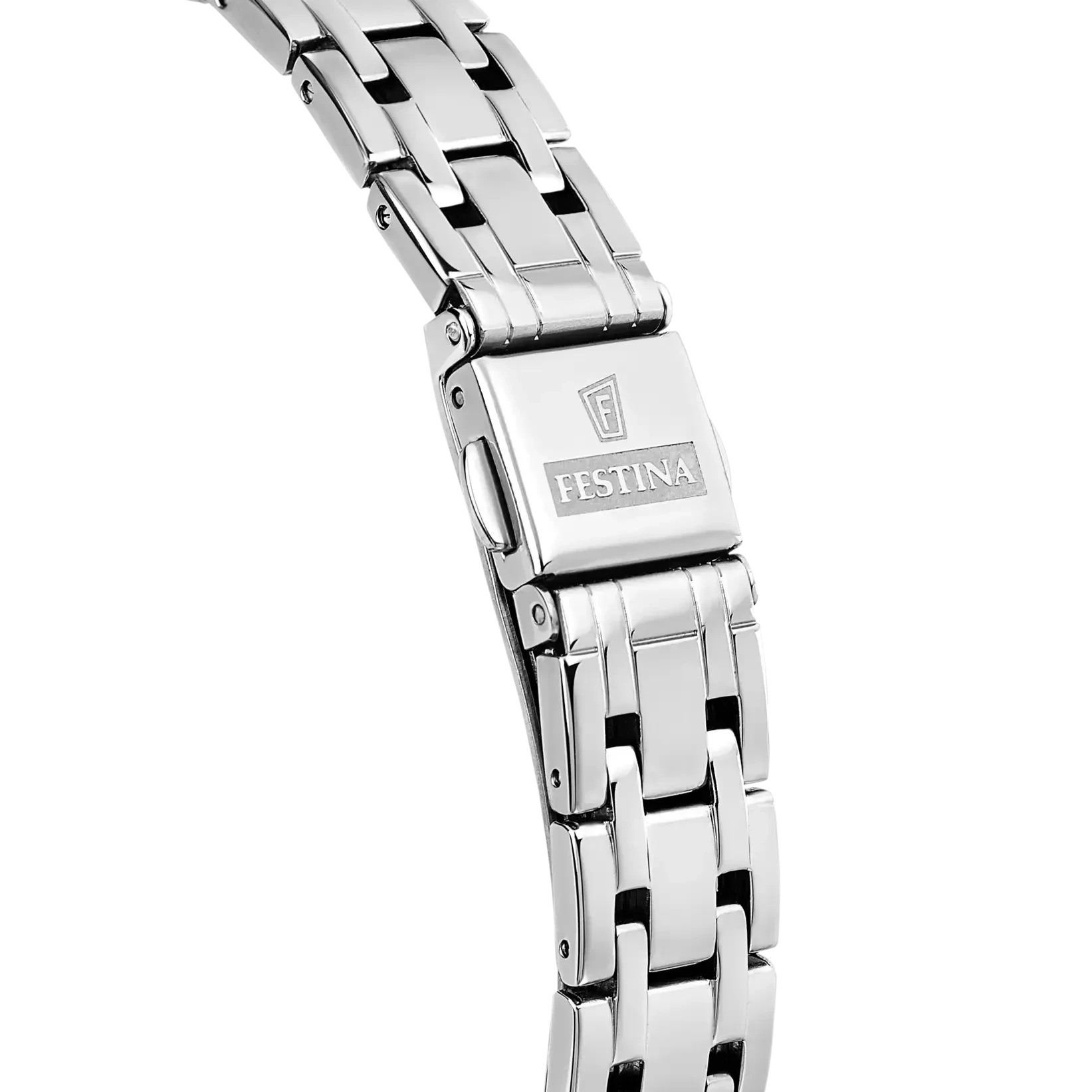 Orologio Donna Festina in Acciaio con Quadrante Azzurro e Cristalli