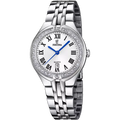 Orologio Donna Festina Mademoiselle in Acciaio Grigio con Cristalli