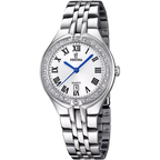 Orologio Donna Festina Mademoiselle in Acciaio Grigio con Cristalli