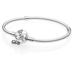 Bracciale Pandora Prato Fiorito in Argento Sterling 925 con Cristalli e Smalto 597124NLC