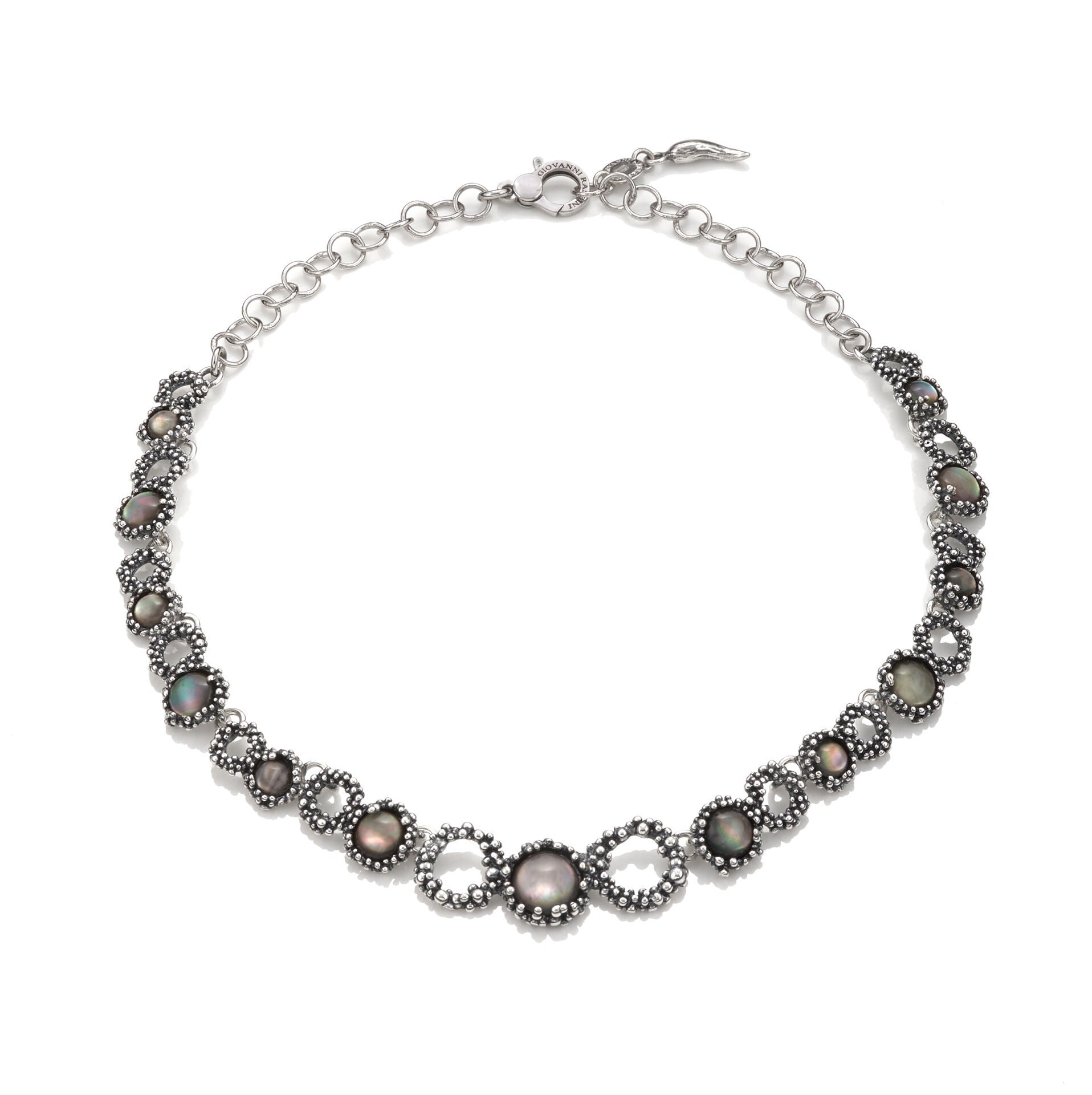 Collana Giovanni Raspini Maui in Argento e Madreperla