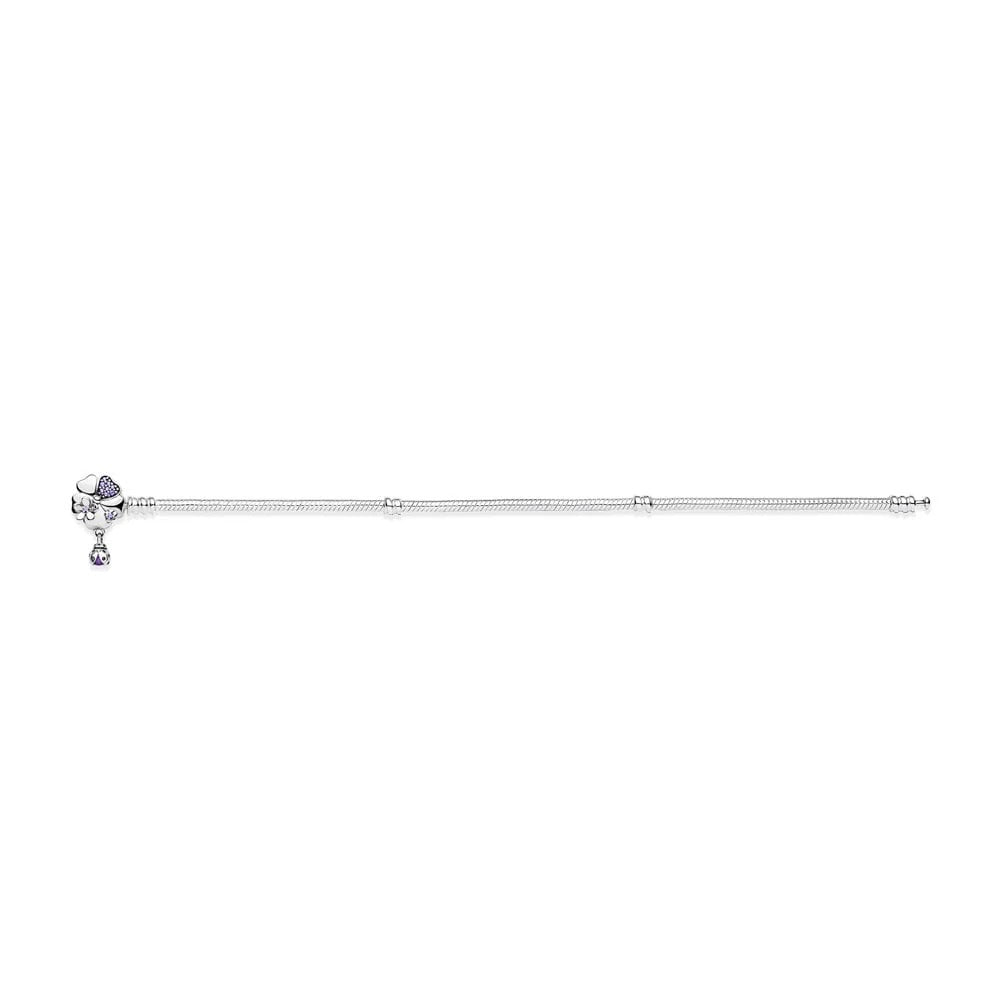 Bracciale Pandora Prato Fiorito in Argento Sterling 925 con Cristalli e Smalto 597124NLC