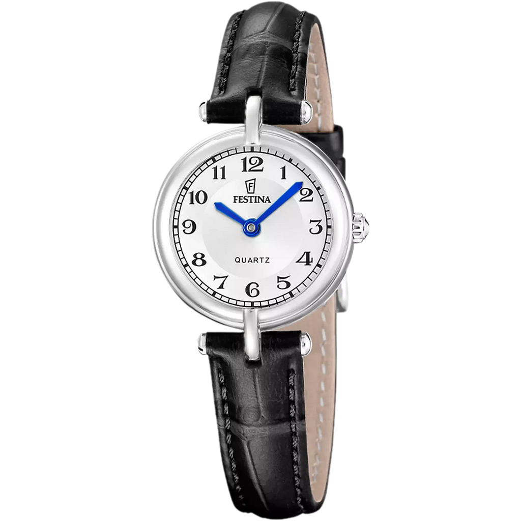 OROLOGIO FESTINA MADEMOISELLE F20787/3 GRIGIO CINGHIA PELLE, DONNA