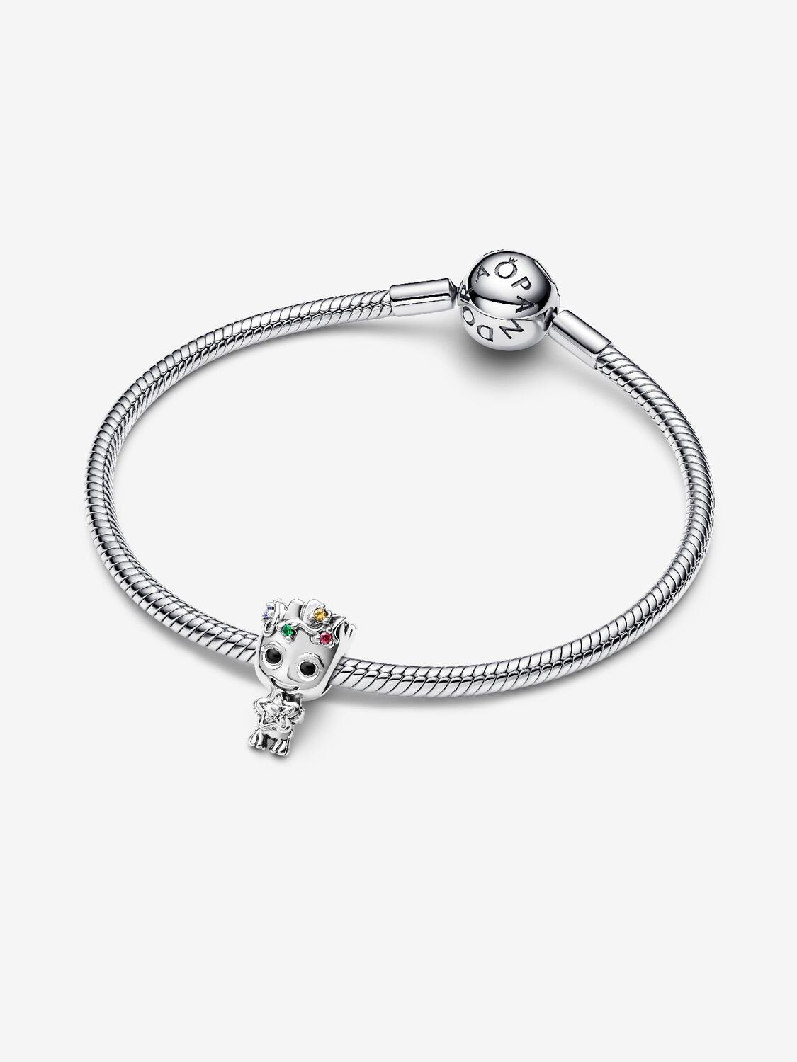 Marvel Groot e Stella Luminosa Pandora - charm