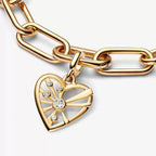 Medallion Heart & Rays Pandora ME