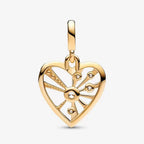 Medallion Heart & Rays Pandora ME