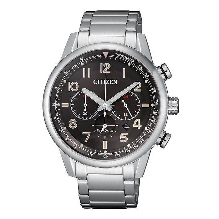 Military Chrono Eco-Drive watch quadrante Nero