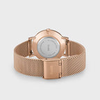 Minuit Mesh Crystals Maglia Milano, Argento, Oro rosè