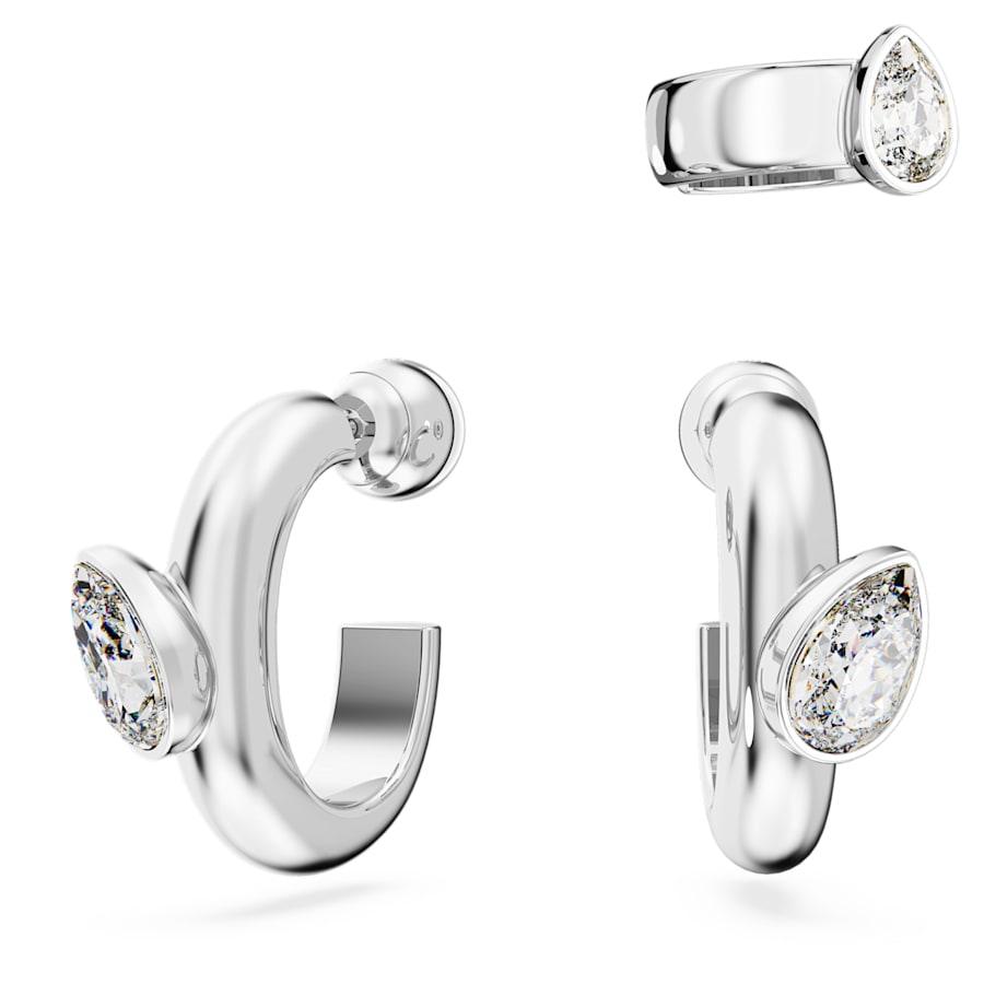 Orecchini a cerchio con ear cuff Dextera