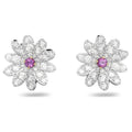 Orecchini a lobo Eternal Flower Fiore, Rosa, Mix di placcature