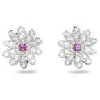 Orecchini a lobo Eternal Flower Fiore, Rosa, Mix di placcature