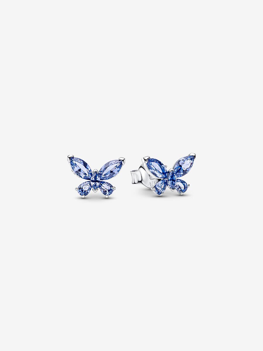 Orecchini a lobo Farfalla Argento Sterling 925 - ORECCHINI