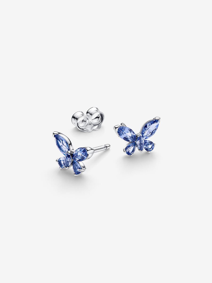 Orecchini a lobo Farfalla Argento Sterling 925 - ORECCHINI