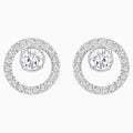ORECCHINI CREATIVITY CIRCLE BIANCO