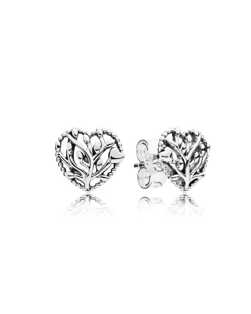 Orecchini Cuore in Fiore