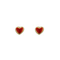 Orecchini Cuore smaltato