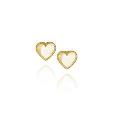 Orecchini in Oro Giallo Simbolo Cuore