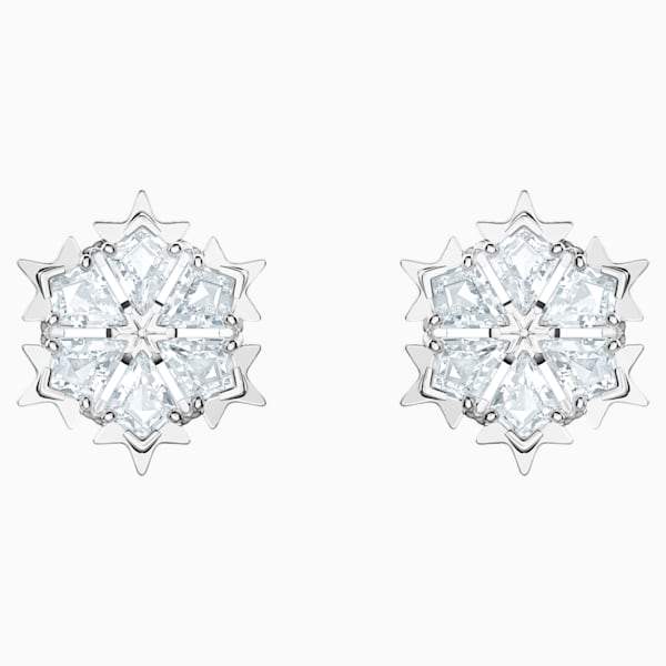 ORECCHINI MAGIC, BIANCO, PLACCATO RODIO