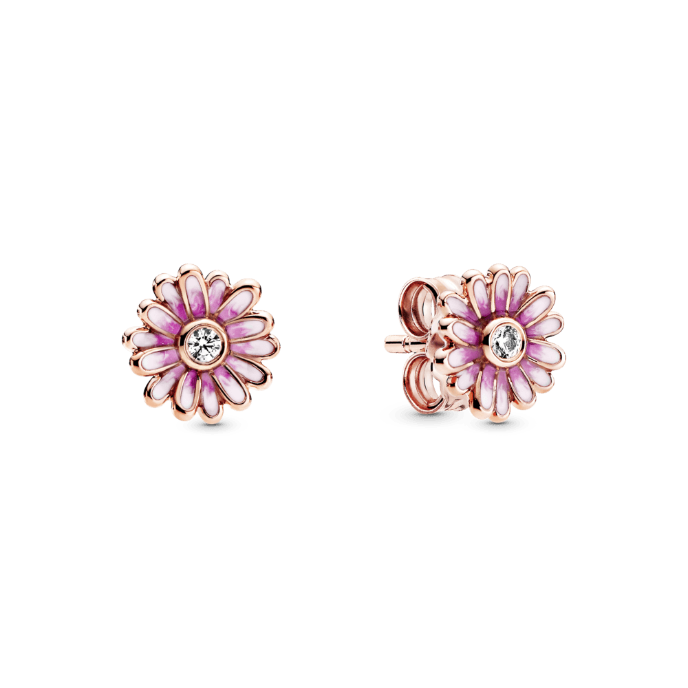 Orecchini Margherite Rosa