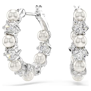 Orecchini pendenti Matrix Crystal Pearl - ORECCHINI
