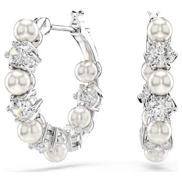 Orecchini pendenti Matrix Crystal Pearl - ORECCHINI