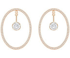 ORECCHINI SWAROVSKI HOOP FEVER