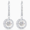 ORECCHINI SWAROVSKI SPARKLING DANCE DROP 2.0 BIANCO