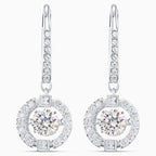 ORECCHINI SWAROVSKI SPARKLING DANCE DROP 2.0 BIANCO
