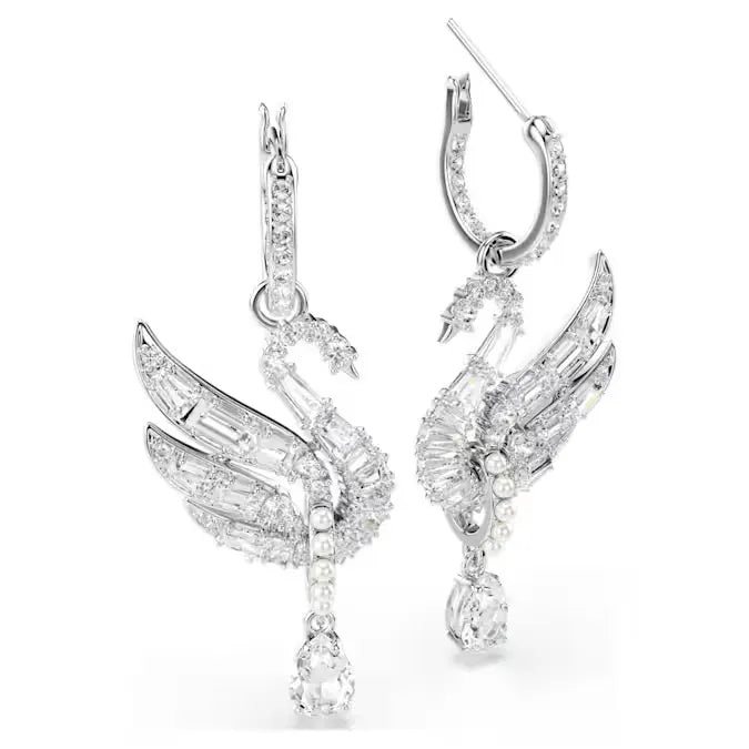 Orecchini Swarovski Swan Cigno: Eleganza Radiosa e Senza Tempo - ORECCHINI