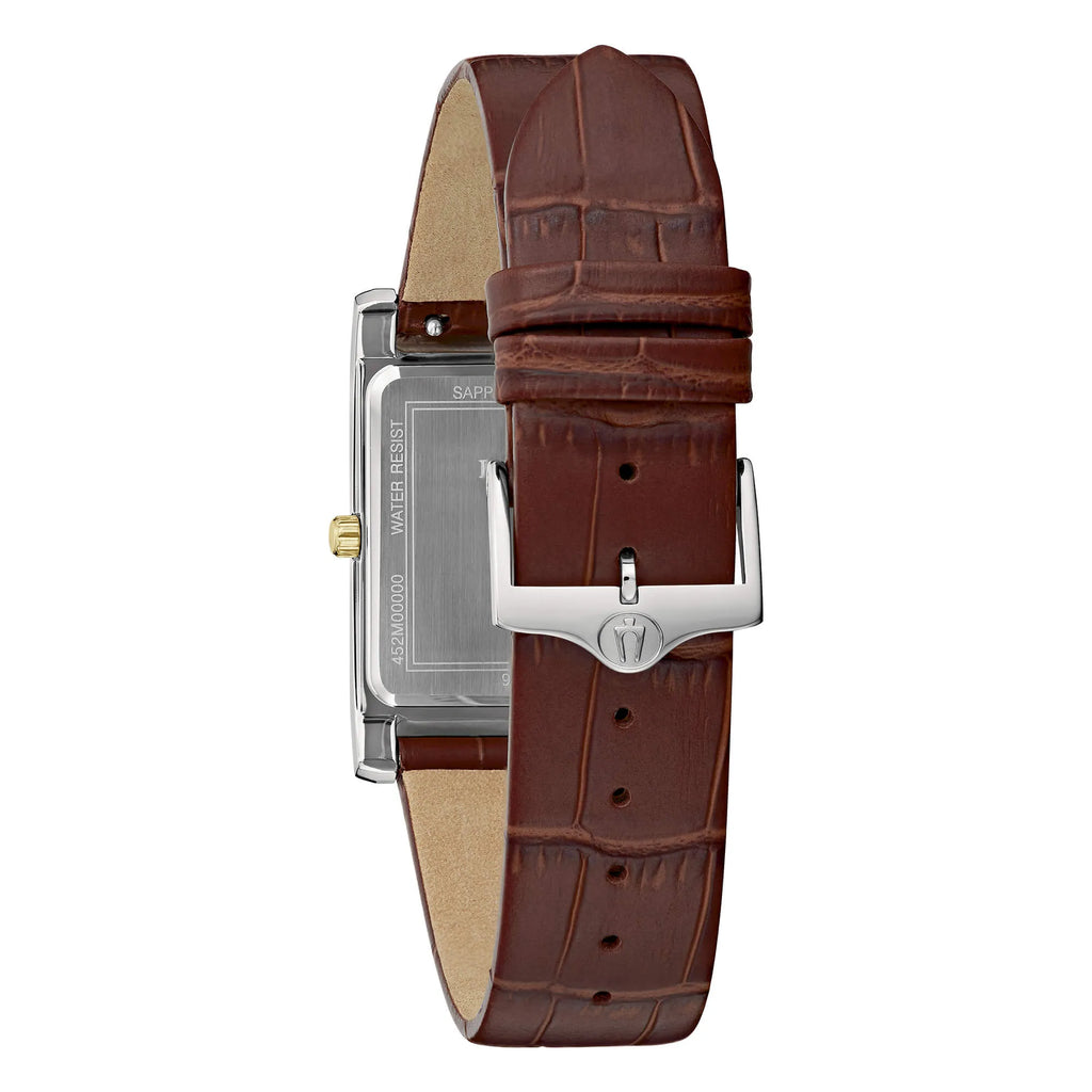 Orologio Bulova Classic Rectangle Bicolore - OROLOGIO