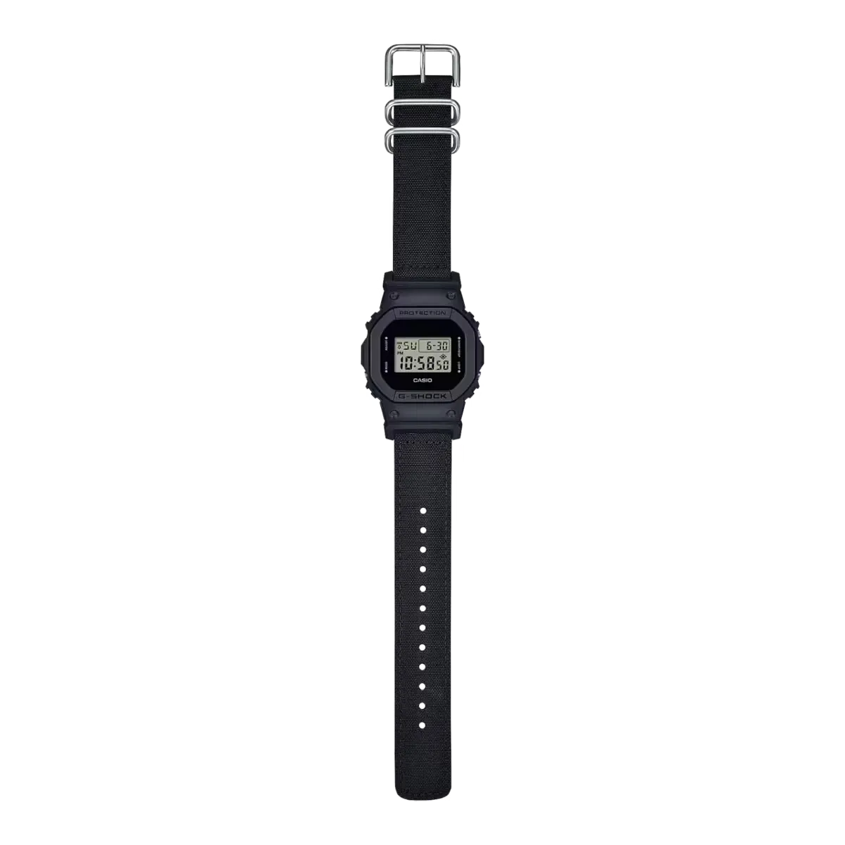 Orologio Casio G-SHOCK DW-5600BCE-1 – Serie 5600 con Cinturino CORDURA® - OROLOGIO