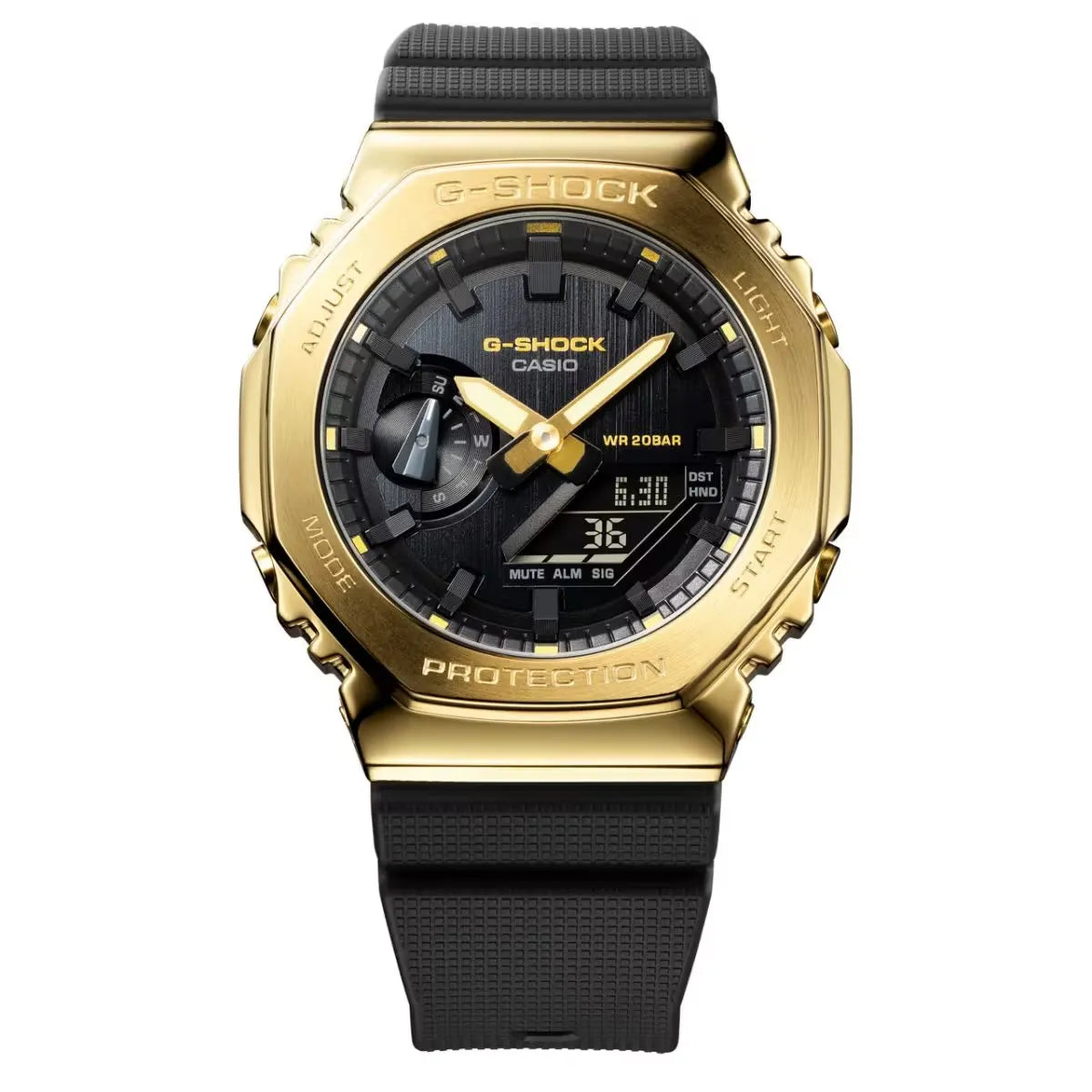 Orologio Casio G-Shock GM-2100G-1A9 Metal Oak - Oro e Nero - OROLOGIO