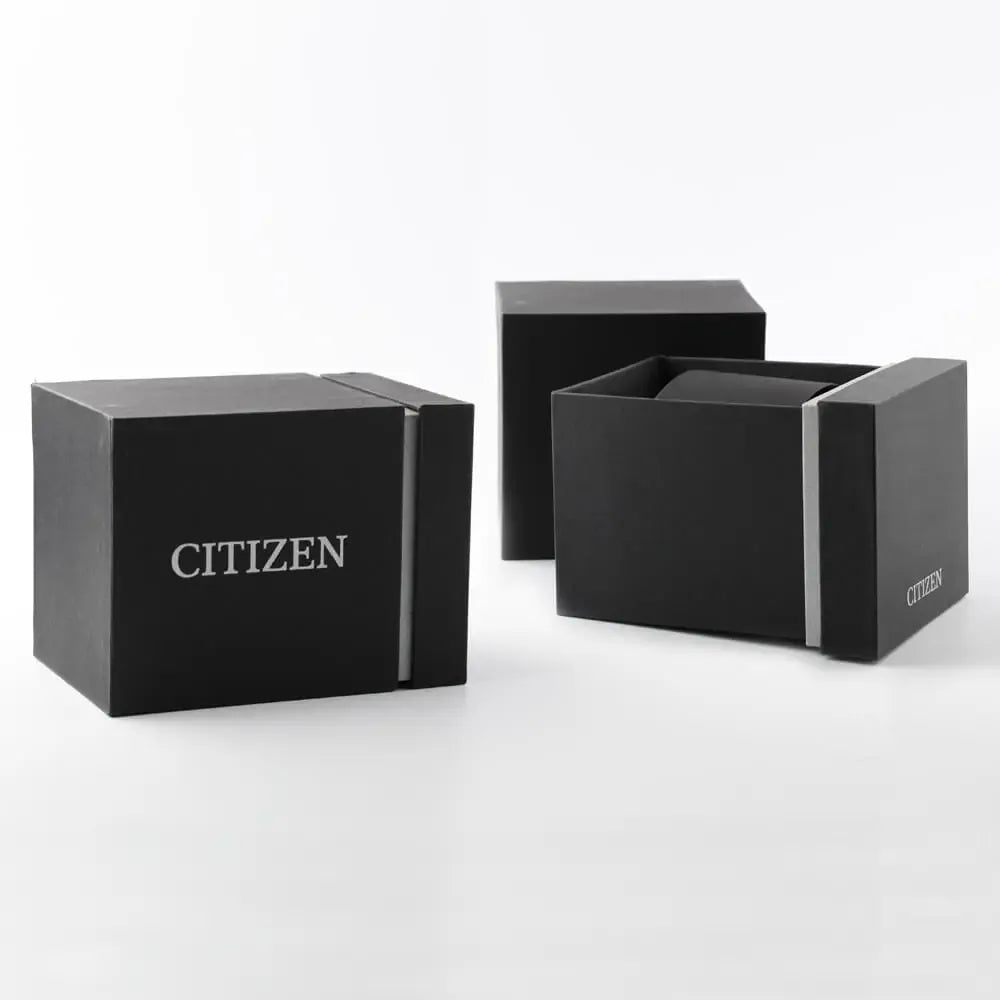 Orologio Citizen Automatico Mechanical NJ0210-05E – Quadrante Nero e Cinturino in Pelle 40mm - OROLOGIO