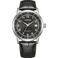 Orologio Citizen Automatico Mechanical NJ0210-05E – Quadrante Nero e Cinturino in Pelle 40mm - OROLOGIO