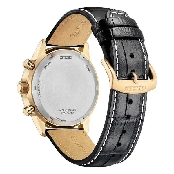Orologio Citizen Aviator Crono CA4723-03A: Eleganza Oro e Tecnologia Eco-Drive - OROLOGIO