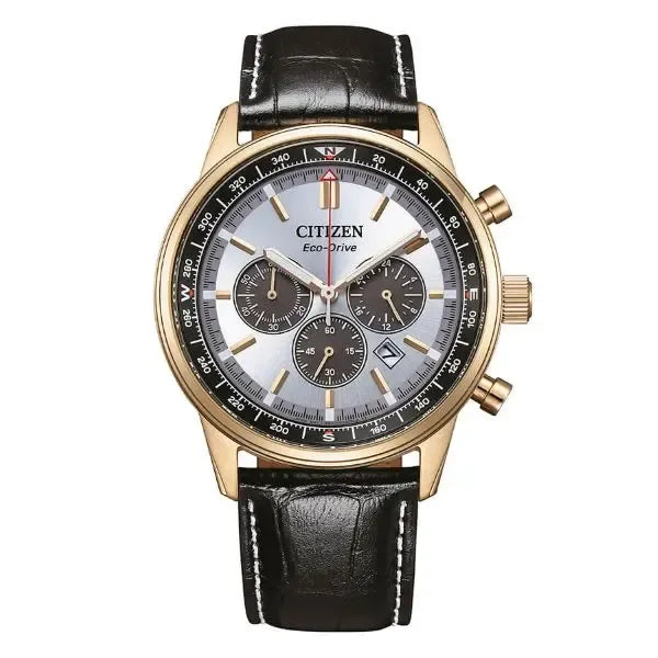 Orologio Citizen Aviator Crono CA4723-03A: Eleganza Oro e Tecnologia Eco-Drive - OROLOGIO