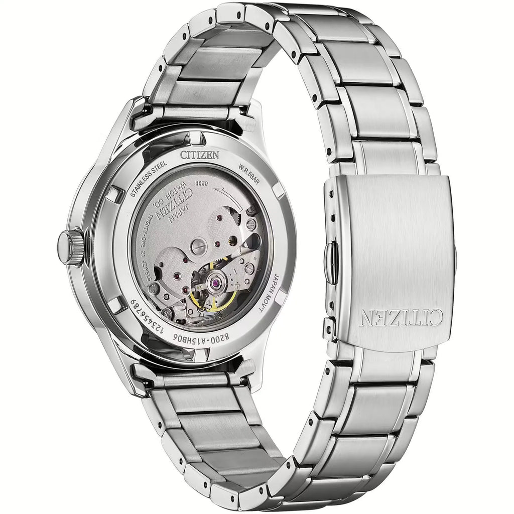Orologio Citizen Meccanico Day Date NY4058-79L – Automatico Uomo Quadrante Blu - OROLOGIO