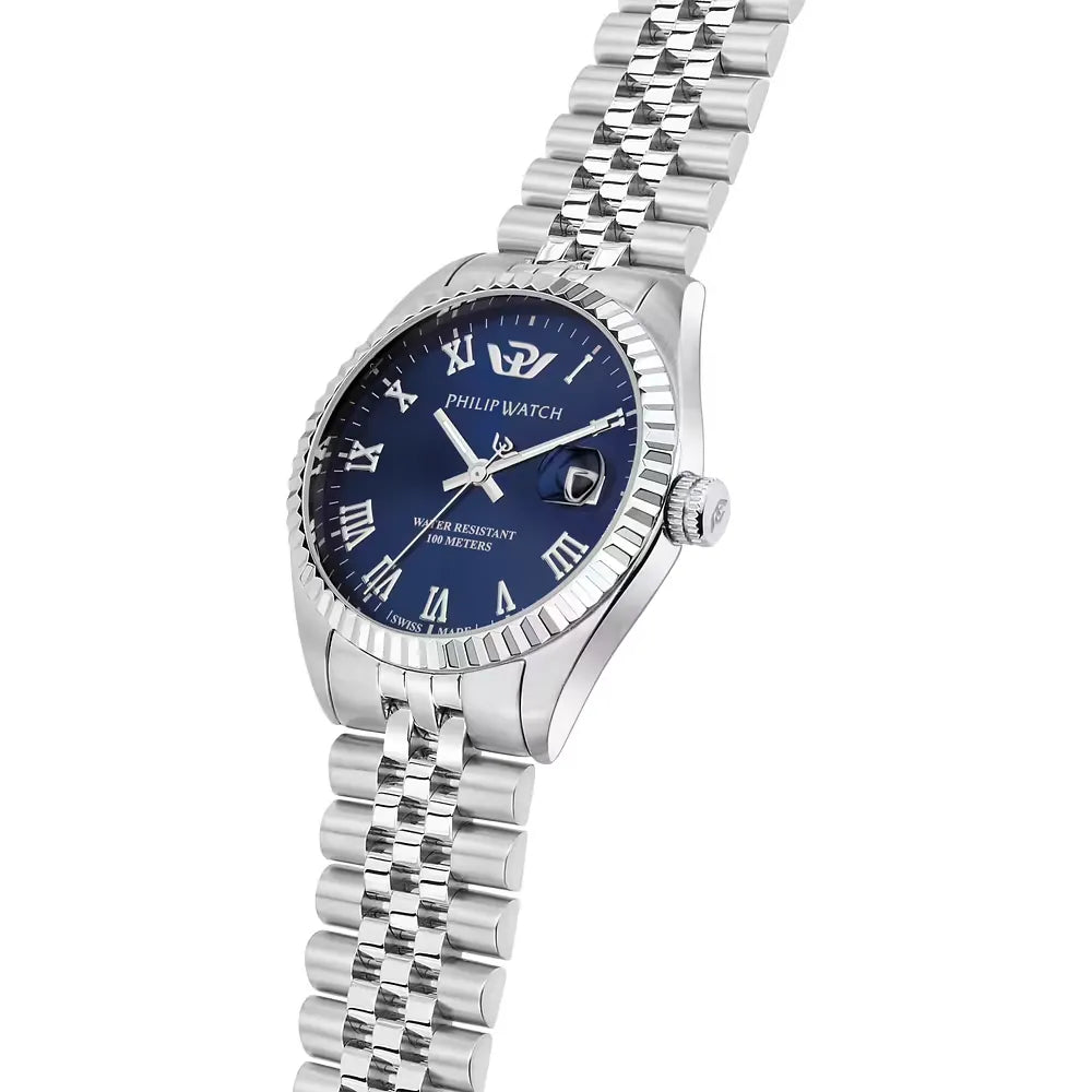 Orologio Donna Philip Watch Caribe in Acciaio 35mm - Swiss Made - R8253597585 - OROLOGIO