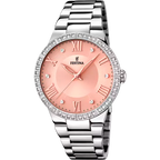 OROLOGIO FESTINA BOYFRIEND CON CINTURINO IN ACCIAIO DONNA - Rosato - OROLOGIO