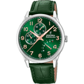 OROLOGIO FESTINA MULTIFUNCTION COLLECTION F20278/D VERDE CINGHIA PELLE, UOMO