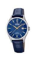 OROLOGIO FESTINA,SAPPHIRE IN PELLE DI COLORE BLU