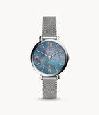 OROLOGIO FOSSIL, A TRE SFERE IN ACCIAIO INOSSIDABILE CON DATARIO IN ACCIAIO