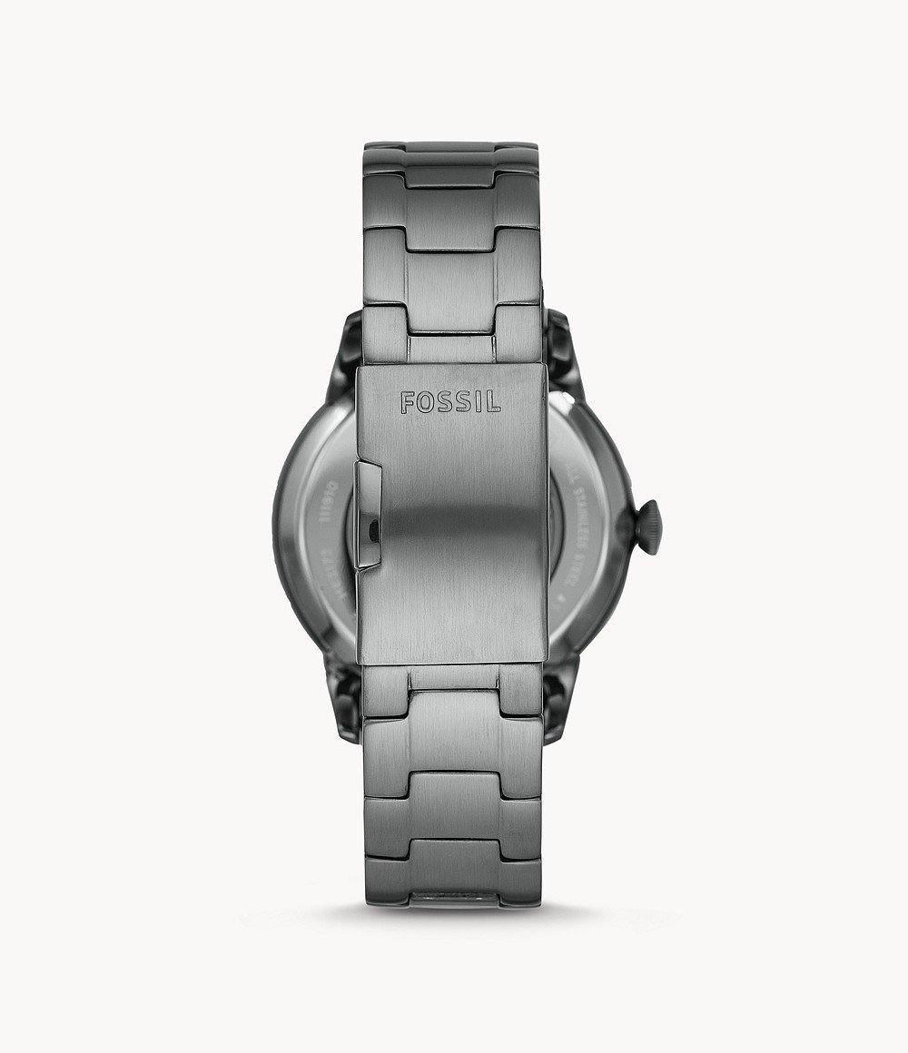 OROLOGIO FOSSIL AUTOMATICO TOWNSMAN CON BRACCIALE IN ACCIAIO GRIGIO FUMO