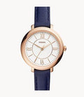 OROLOGIO FOSSIL , DONNA IN PELLE DI COLORE BLU