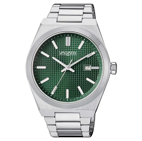 Orologio Vagary Uomo Timeless Acciaio e Quadrante Verde | IB9-719-41 - OROLOGIO